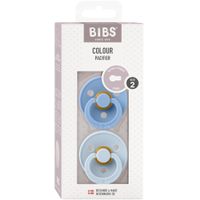 BIBS Pacifier Latex - Sky Blue/Baby Blue Size 2 